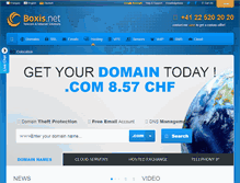 Tablet Screenshot of boxis.net